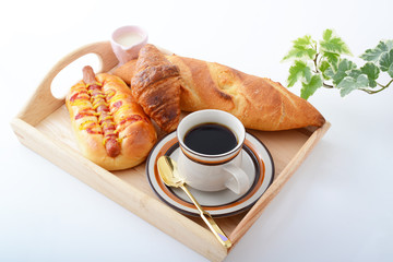 パンとコーヒー