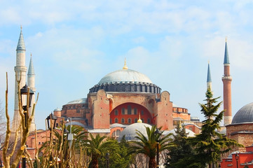 Hagia Sophia in Istanbul, Turkey