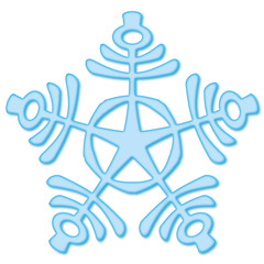 Eisblume Eiskristall Schneeflocke Weihnachten