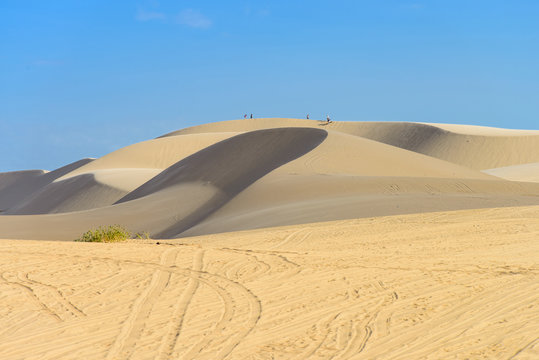 White sand dune, Mui Ne, Vietnam