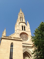 Fototapeta na wymiar cathedral in Palma de Mallorca