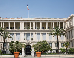 Fototapeta na wymiar Government Building in Nice