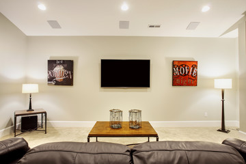 Entertainment Room in Luxury Home
