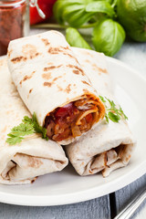 Mexican burritos