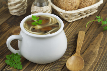 Mushroom soup