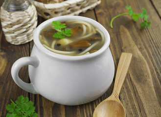 Mushroom soup