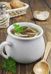 Mushroom soup