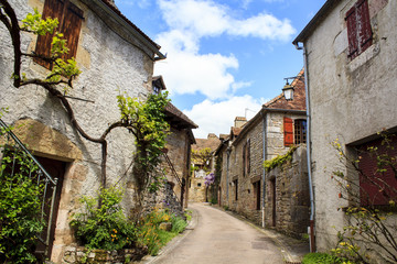Loubressac village, France