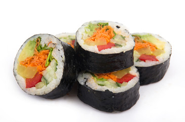 vegetarian sushi roll