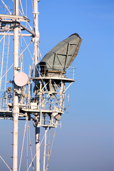 Antenna on the mast