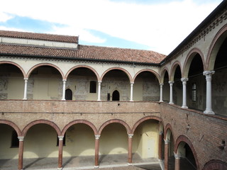 Fototapeta na wymiar Ferrara, średniowieczne stoczni