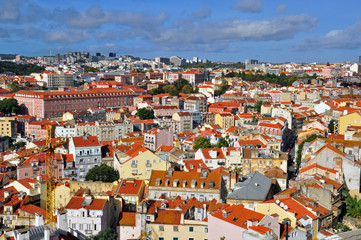 Fototapeta na wymiar Lizbona śródmieście