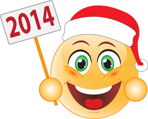 Смайл Новый год, Рождество. Улыбка.