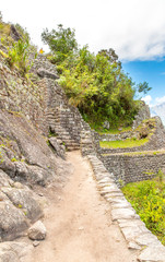 Fototapeta na wymiar Tajemnicze miasto - Machu Picchu, Peru, Ameryka Południowa.