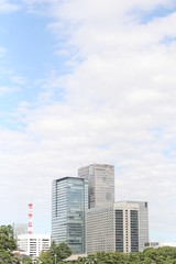 Fototapeta na wymiar tokyo office building