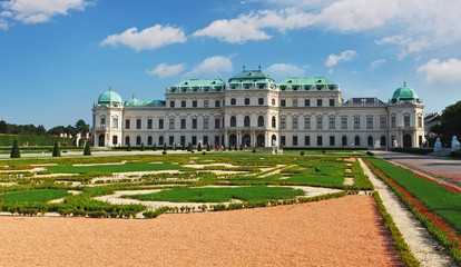 Obraz premium Vienna Belvedere palace