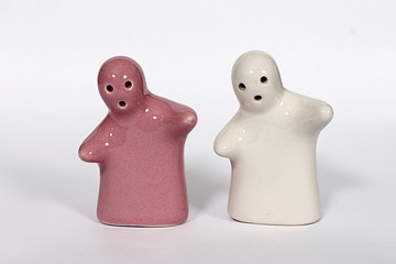 couple ceramic doll