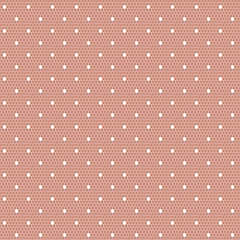 White elegant dotted lace seamless vector pattern