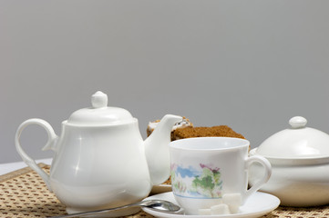 Fototapeta premium Tea set