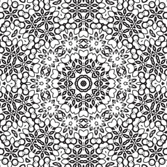 Medallion circular design.