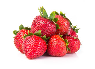 Fototapeta na wymiar Fresh strawberries on background