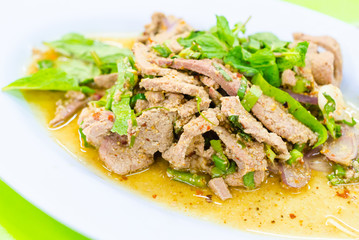 Liver salad