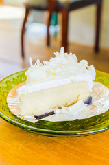 White cheese cake