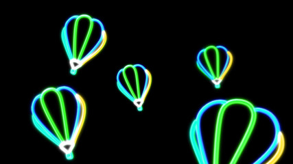 nero light balloon green