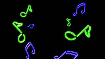 nero Music green blue