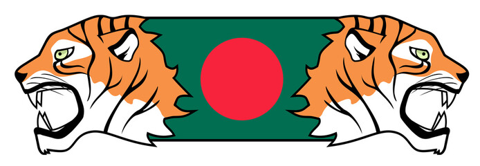 Bangladesh tiger flag