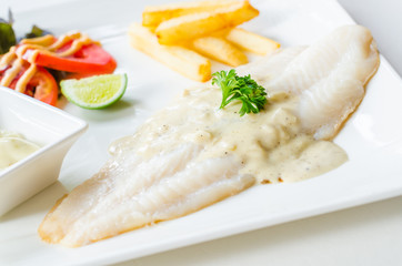 Pangasius steak