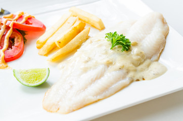 Pangasius steak