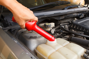 Car care as radiator check