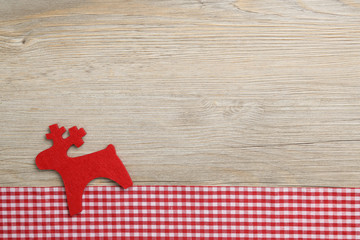 Elch zur Weihnachtszeit