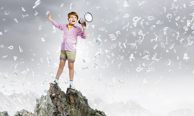 Boy with flute