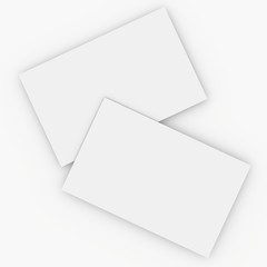 Several sheets of white paper