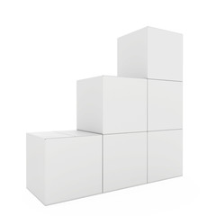 A few white boxes closed