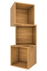 Boxes made of solid wood