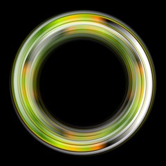 Colourful vector logo shape