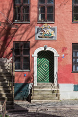 Historisches Gebäude in Stralsund.