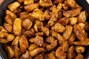 Roasted chicken with spices Arabic