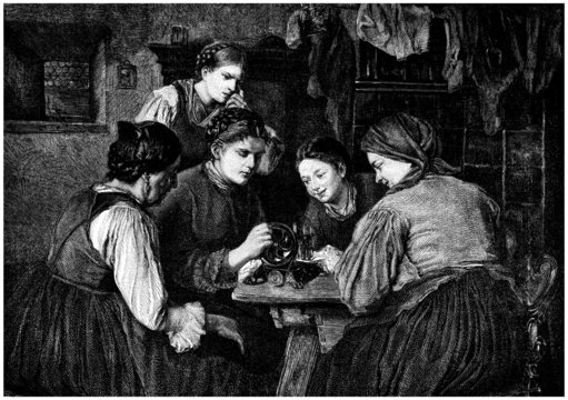 Sewing Machine :First Lesson - 19th century