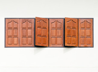 Wooden window