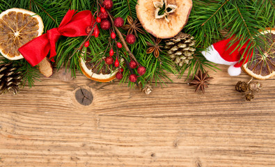 Christmas background, close-up.