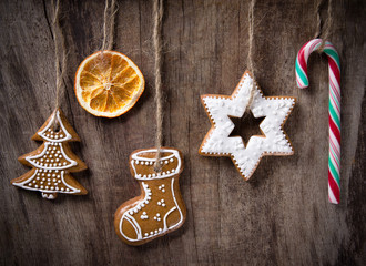 Tradition christmas gingerbreads