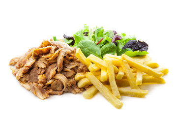 Kebab al plato