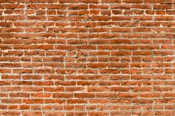 Weathered brick wall for background