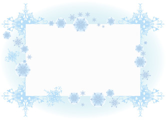snowflake frame