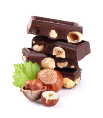 Chocolate with nuts