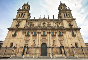 Fototapeta premium Assumption of the Virgin Cathedral, Jaen, Spain